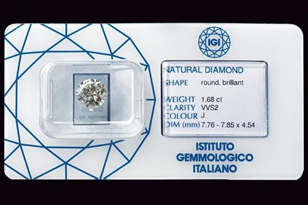 Diamante in blister 1.68 ct