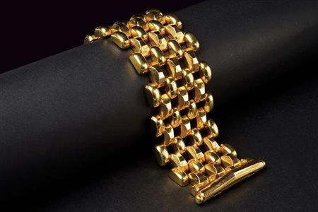 Bracciale carro armato in oro 1935-1944