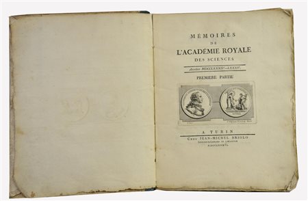 MEMOIRES DE L'ACADEMIE ROYALE DES SCIENCES. ANNEES 1784-1785. PREMIERE...