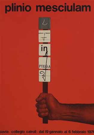 PLINIO MESCIULAM (1926) - Senza Titolo, 1976