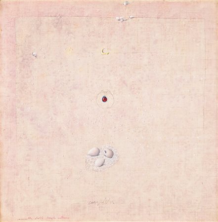 CLAUDIO CARGIOLLI (1952) - Coccinella dalle lunghe antenne, 1991