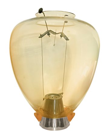 Produzione Barovier e Toso, lampada modello Veronese. Anni ’70,base in...