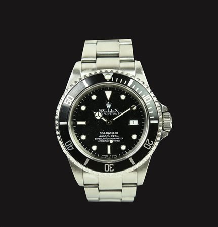 ROLEX SEA-DWELLER REF. 16600 N. 283711 ANNO DI PRODUZIONE 1992 CIRCA CASSA:...