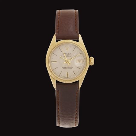 OROLOGIO DA POLSO, ROLEX, OYSTER PERPETUAL DATE JUST, REF. 6901/8, 1970 CIRCA...