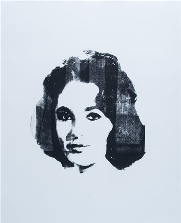 ANDY WARHOL (Pittsburgh 1928 - New York 1987) "Liz". Serigrafia a colori su...