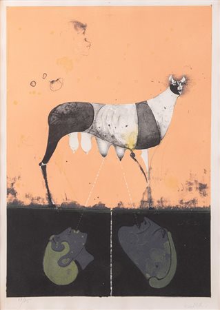 PAUL WUNDERLICH (Eberswalde 1927 - Saint Pierre de Vassols 2010) "Senza...