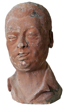 Vincenzo Gatto Testa, 1964 Terracotta, cm. 35x18x17 Sul verso: firma e data.