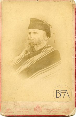 Montabone Portrait of Giuseppe Garibaldi by Montabone.
