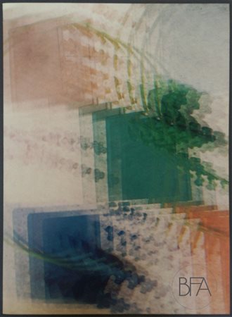 Harold Miller Null Print from " Vibrazioni", Ferrara 1990.