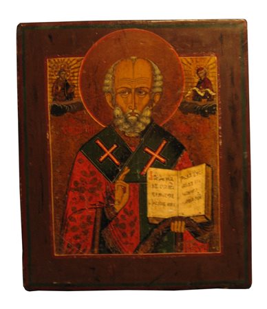 ANONIMO Icona di San Nicola il Taumaturgo, arcivescovo di Myra in Licia....