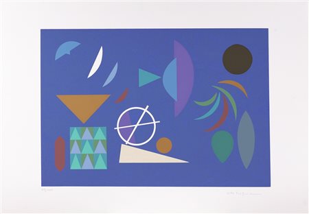 HOFFMANN OTTO (1907 - 1996) Otto Hoffmann (cartella). 1989. Serigrafia. Cm...