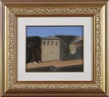 BERALDO FRANCO (n. 1944) . Olio su tela. Cm 30,00 x 24,00. Firma in basso al...