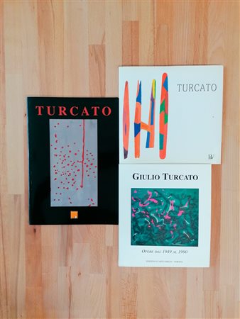 GIULIO TURCATO - Lotto unico di 3 cataloghi
