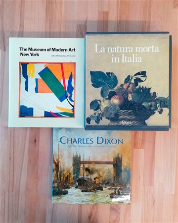 AUTORI VARI ( CHARLES DIXON, LA NATURA MORTA IN ITALIA, THE MUSEUM OF MODERN ART NEW YORK) - Lotto unico di 3 cataloghi