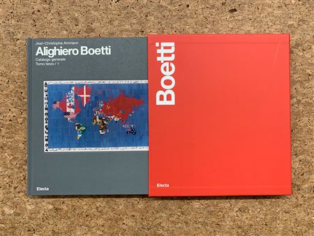 ALIGHIERO BOETTI - Catalogo generale. Tomo terzo/1, 2015