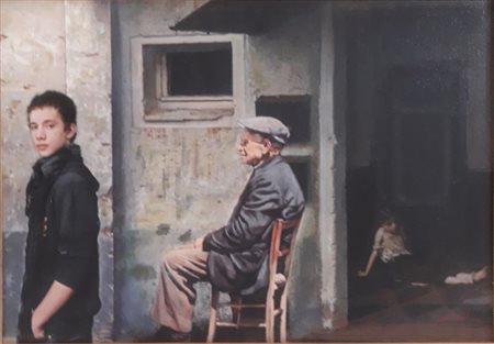 DI RENZO COSTANTINO Chieti 1946 "La porta" 