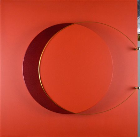 BANI BRUNO Milano 1964 “Eclissi parziale rossa” 