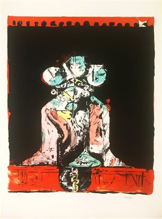 GRAHAM SUTHERLAND Londra 1903 – Kent 1980" Senza titolo"