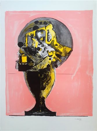 GRAHAM SUTHERLAND Londra 1903-Kent 1980 " Senza titolo"