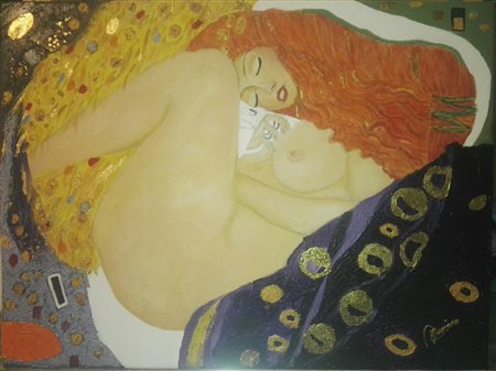  Donatella Nania,Rivisitazione Danae G. Klimt