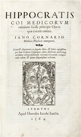 IPPOCRATE (460-370) - Medicorum omnium facile principis Opera quae extant omnia