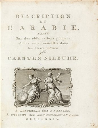 NIEBUHR, Carsten (1733-1815) - Description de l'Arabie, d'apres les observation