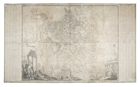 NOLLI, Giambattista (c.1692-1756) - La nuova topografia di Roma. Roma: 1748.