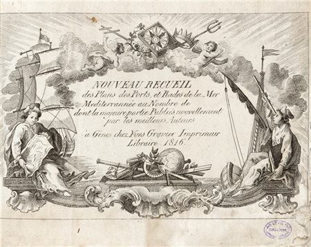 [PORTOLANI] - ROUX Joseph (1725-1793) - Nouveau recueil des plans des ports, et