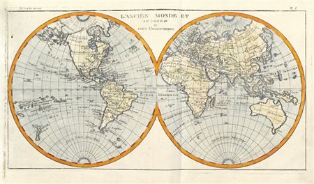 RAYNAL, Guillaume Thomas (1713-1796), BONNE Rigobert (1727-1795) - Atlas de tou