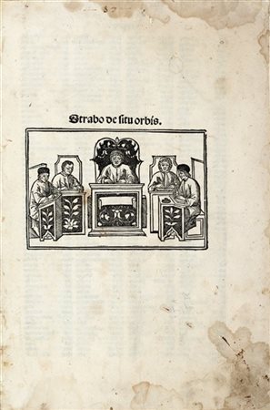 STRABO (63 A.C.-24 D.C.) - De situ orbis. Venezia: Filippo Pincio, 1510.

Copia