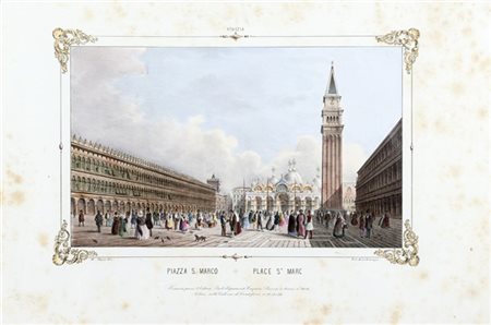 MORO, Marco (1817-1855) - Vedute di Venezia. Venezia e Milano: Paolo Ripamonti