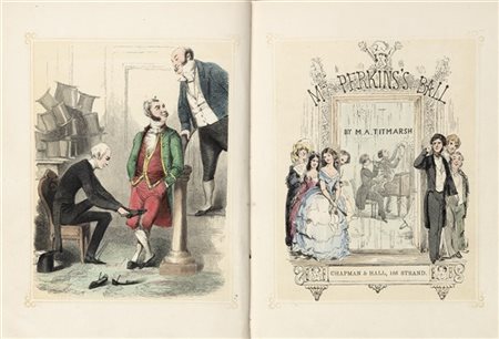 THACKERAY, William Makepeace [detto TITMARSH] - Lotto di 4 opere dell'autore: R