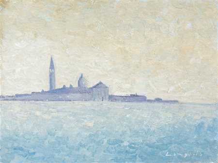 ENRICO LONGFILS (1914-1992) - Isola di San Giorgio, 1991