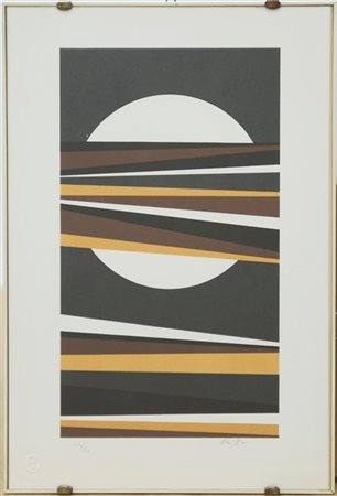 Roberto Crippa "Senza titolo" 
litografia a colori
cm 46x30,5
numerata 122/500 e