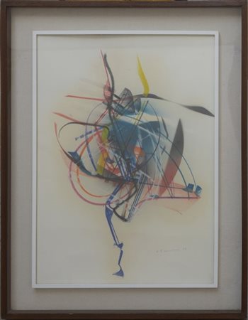 Edoardo Franceschini "Senza titolo" 1973
tecnica mista su carta
cm 68x49
firmata