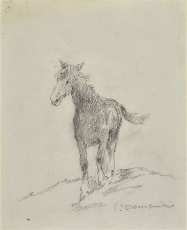 Carlo Domenici (1898-1981) Cavallo