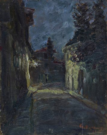 Guido Borgianni (1915-2011) Notturno 1948