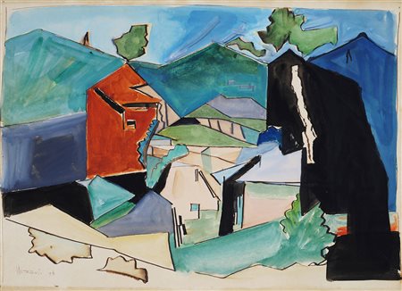 Marcello Nizzoli (1887-1969) Paesaggio 1948