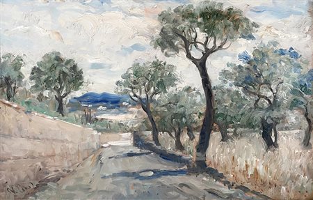 Vincenzo Ciardo (1894-1970) Strada di campagna