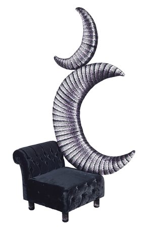 Carla Tolomeo (1945) Lune-lune fauteuil (due lune) 2004