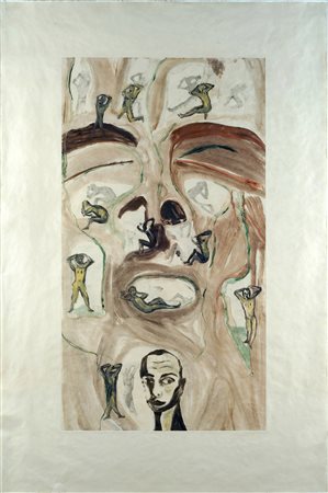 Francesco Clemente (1952) Senza titolo