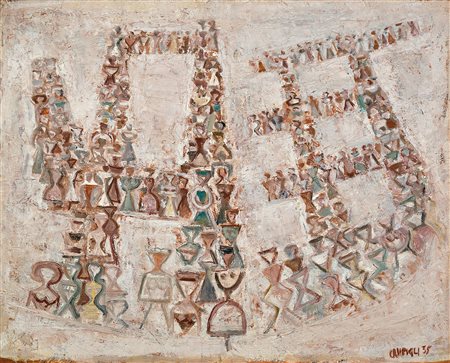 Massimo Campigli (1895-1971) La Città 1955