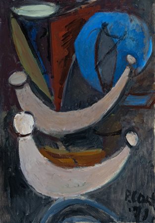 Primo Conti (Firenze 1900-Fiesole (Fi) 1988), Composizione, 1971