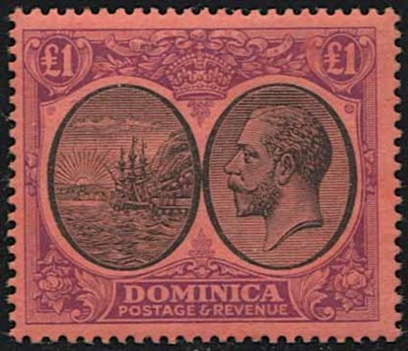 1923/1933, Dominica, King George V, 