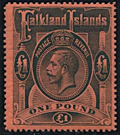 1912/1920, Falkland Islands, King George V, 