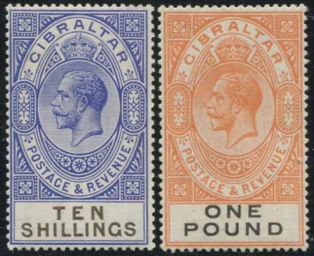 1921/1932, Gibraltar, King George V, 