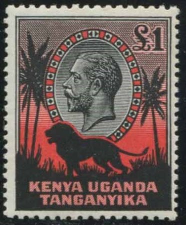 1935, Kenia, Uganda & Tanganika, 