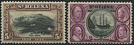 1934, St. Helena, Centenary of British Colonisation, 