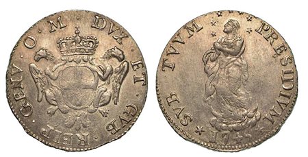 GENOVA. Dogi biennali, 1528-1797., Lira 1745.