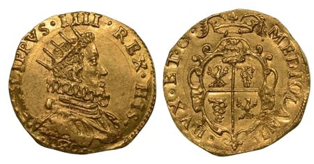 MILANO. Filippo IV, 1621-1665., Doppia da due o quadrupla 1630.